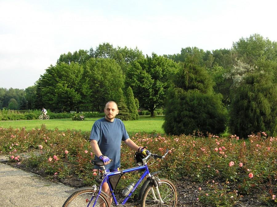 Wspomnienie lata 2004 roku. Rosarium w Parku Śląskim.