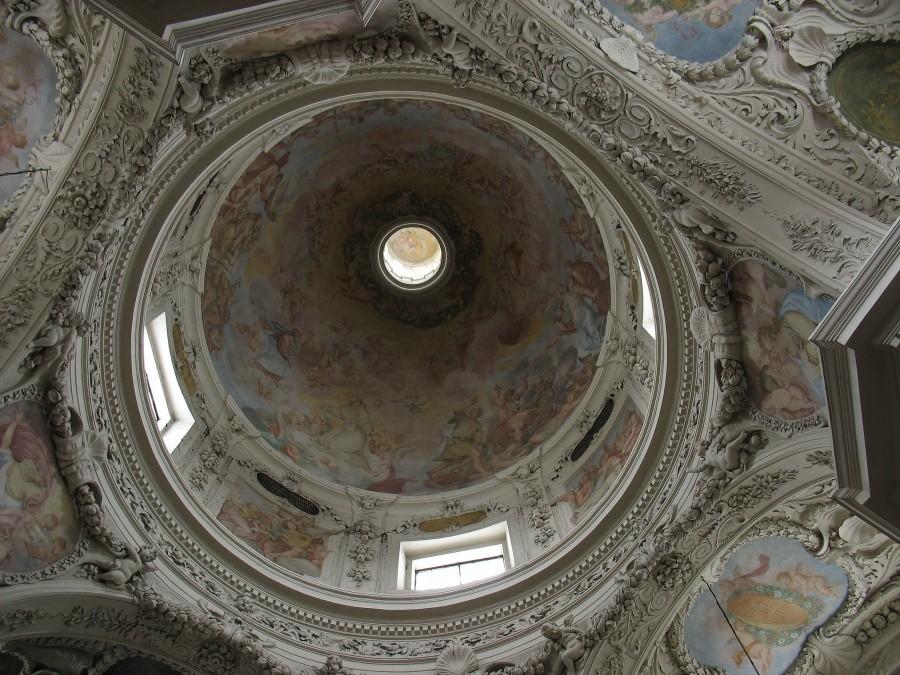 Kościół czerniakowski – kopuła nawy