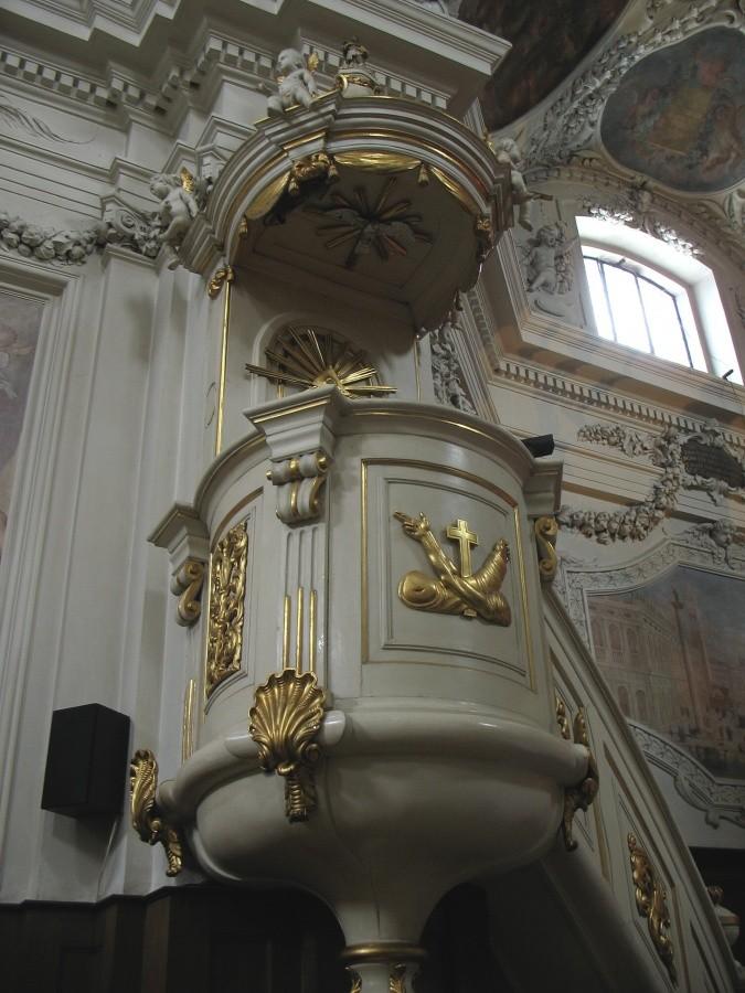 Kościół czerniakowski – ambona
