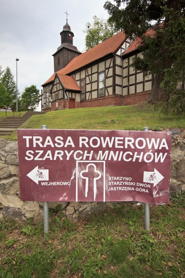 Trasa rowerowa szarych mnichów