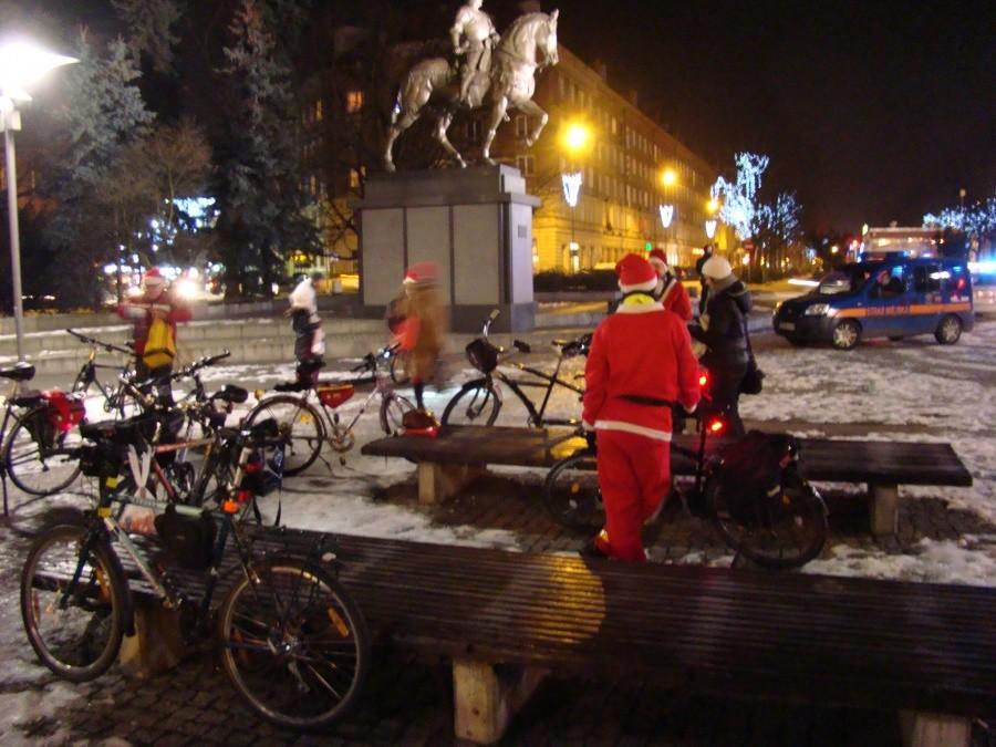 Szczecińska Mikołajkowa Masa Krytyczna - 3