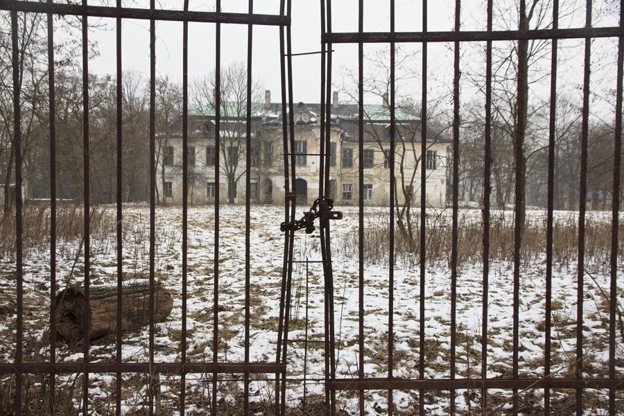 Barokowo-klasycystyczny pałac w Śladkowie Dużym
