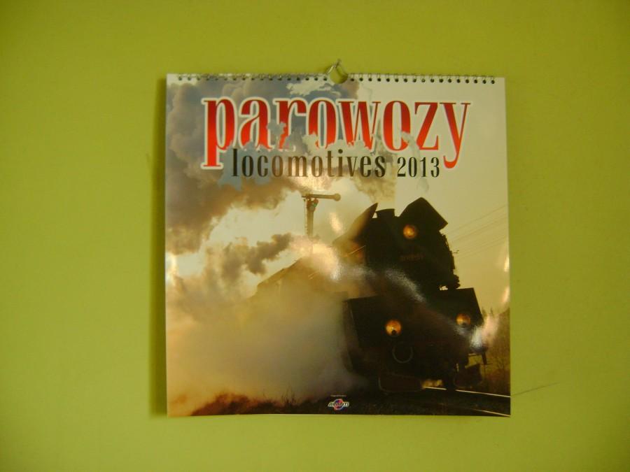 Kalendarz z parowozami