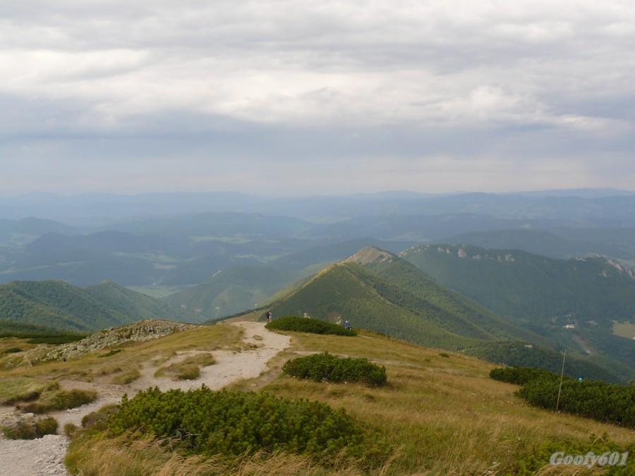 Spod szczytu Krivania