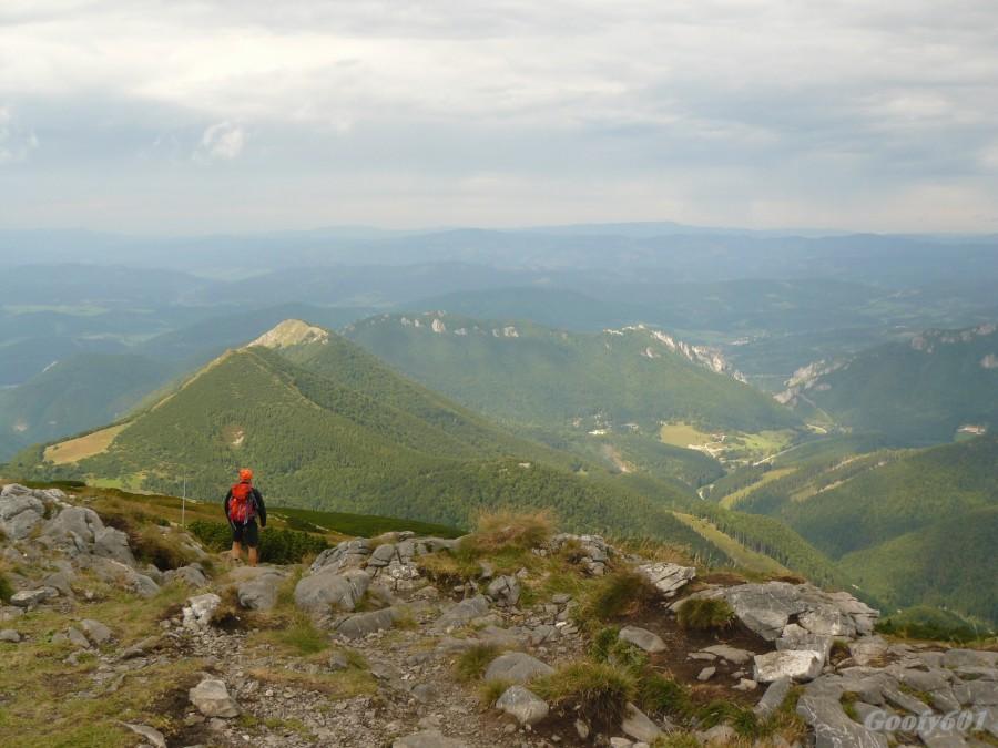 Pod szczytem Krivania