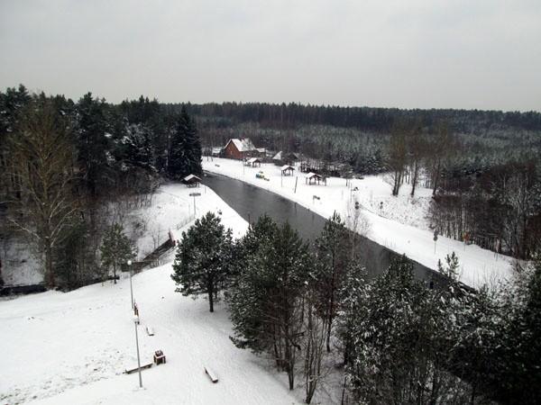 Fojutowo - panorama z wieży widokowej