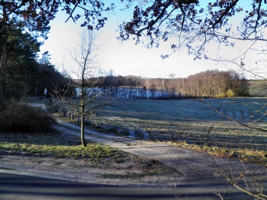 Jezioro, które dało nazwę miejscowości Blankensee.