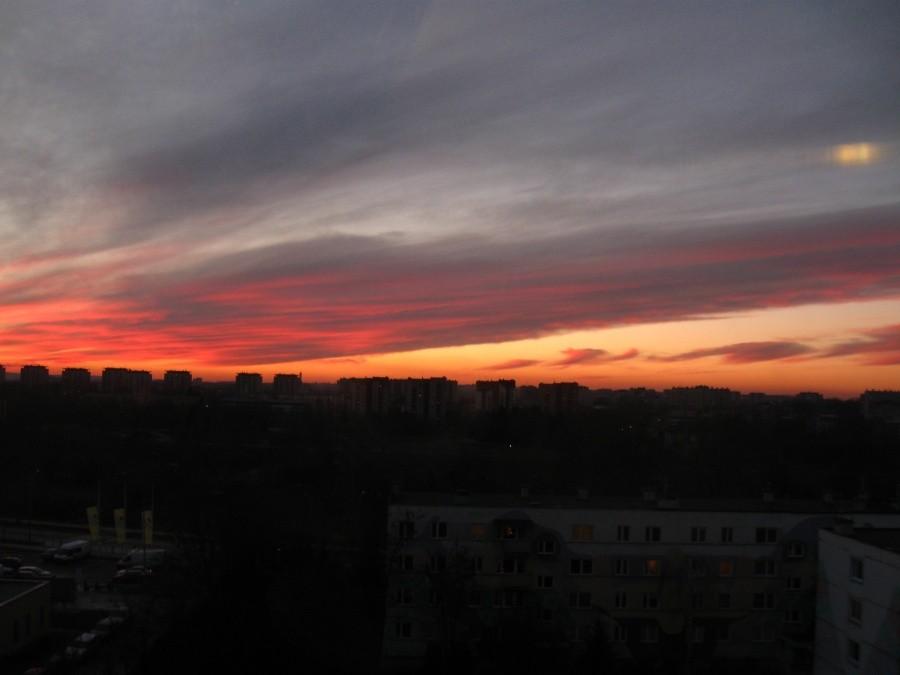 Wczorajszy zachodzik.