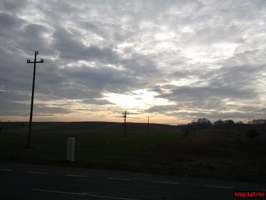Nawet zimą niebo może być piękne