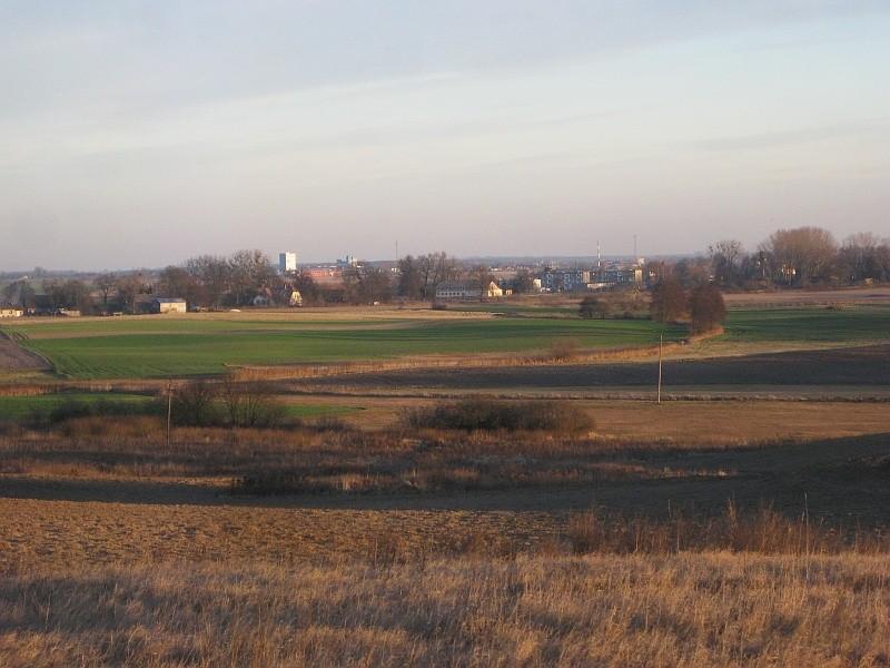 Widok na Turostowo, a w oddali Kiszkowo
