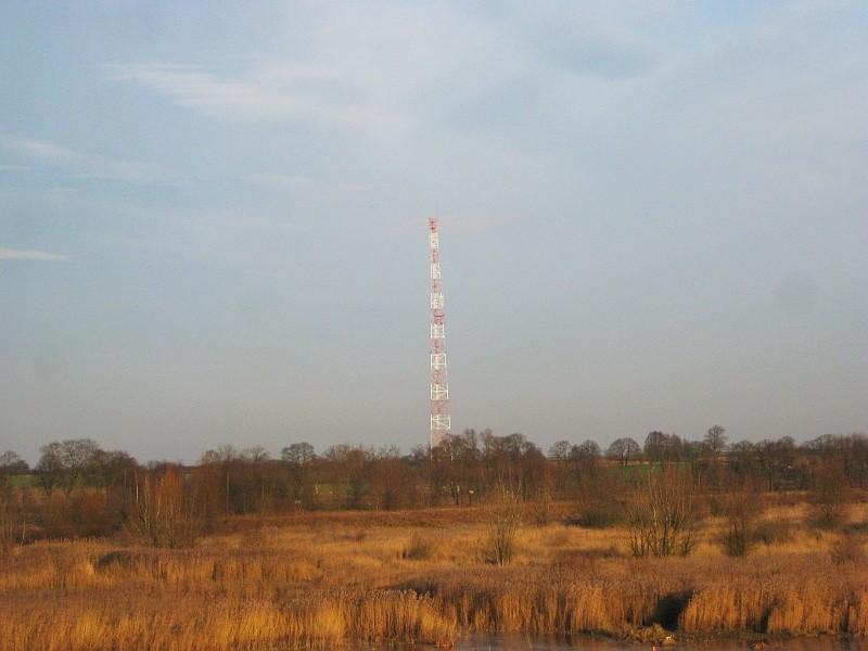 Wieża (chyba telefoniczna) w Kiszkowie