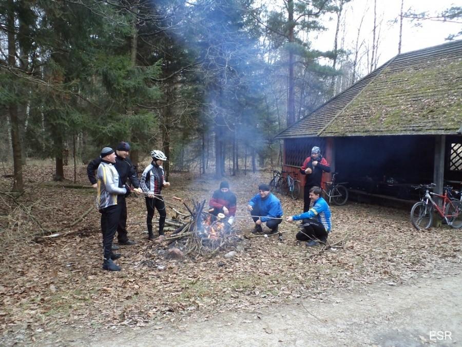 Okolice Błudowa - ostatnie ognisko 2012