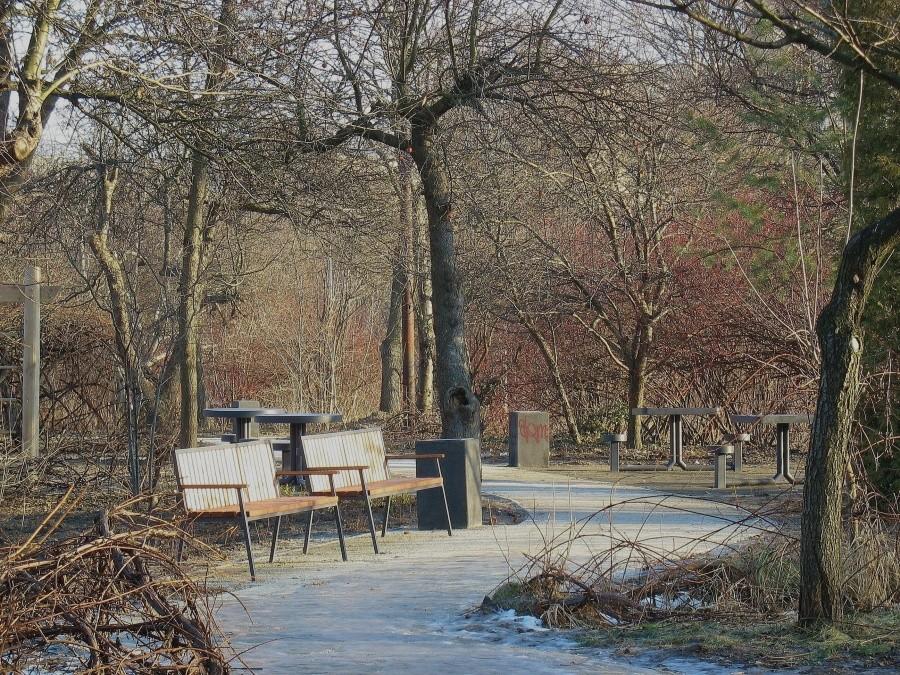 Nowy park pod Kopą Cwila