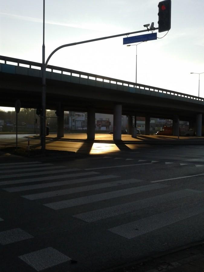 Wschodzące słońce