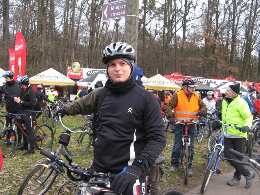 Noworoczne spotkanie rowerzystów