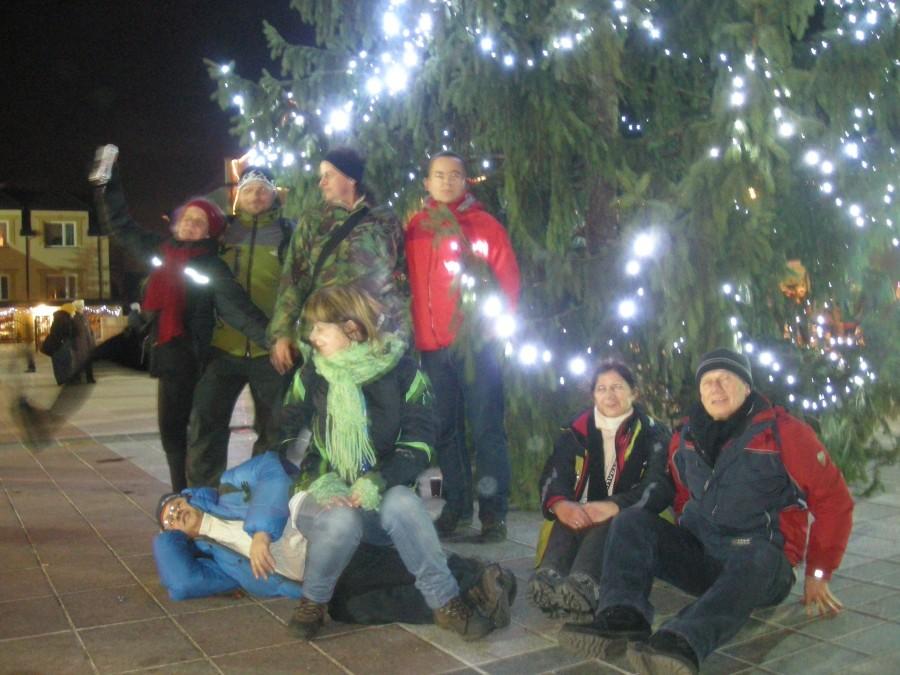 Sylwester 2012 na rynku w Olsztynie