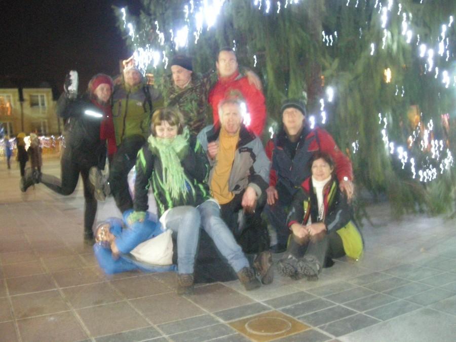 Sylwester 2012 na rynku w Olsztynie