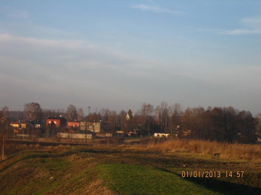 Kłodnica z kościołem pod wezwaniem Podwyższenia Krzyża Świętego