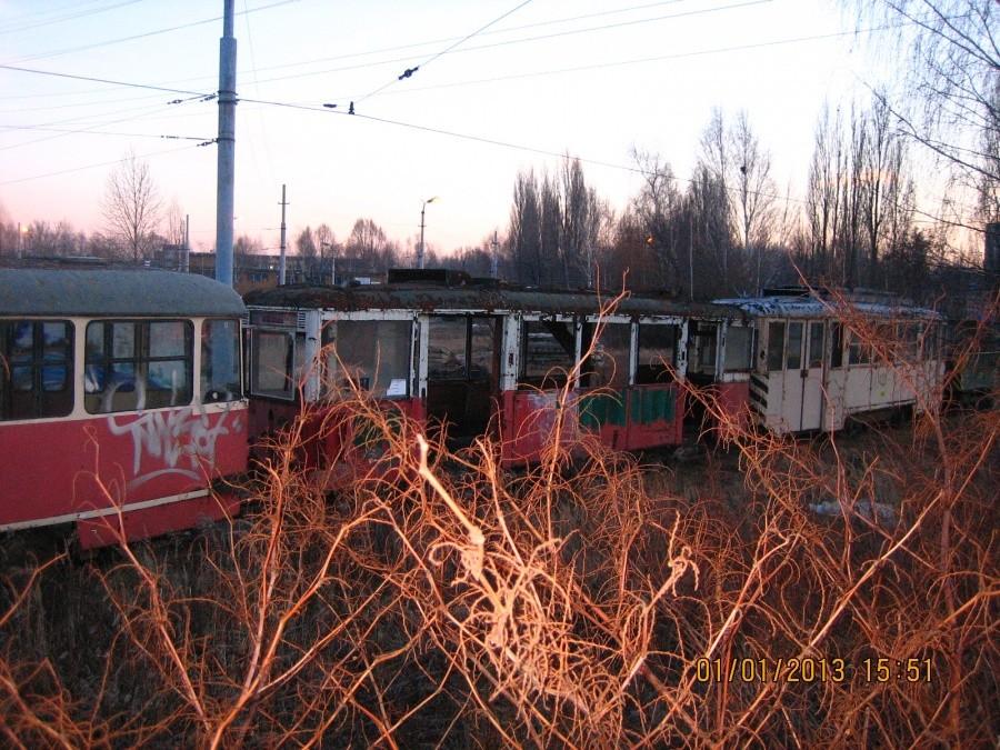 na zajezdni Tramwajów Śląskich w Hajdukach