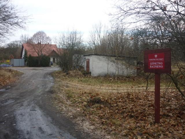 Zabudowania leśniczówki Raciniewo