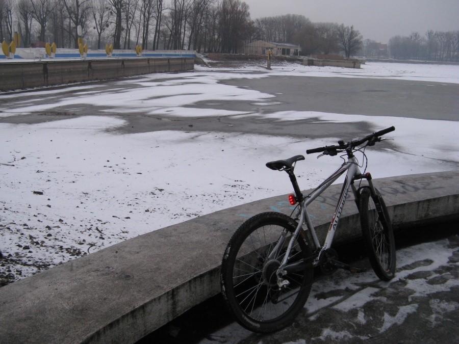 Jezioro Maltańskie po sposzczeniu wody