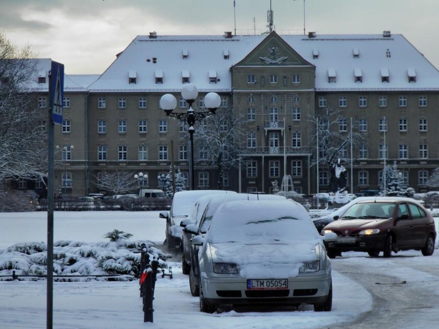 Urząd Miasta Szczecin z oddali. Kiepskie ujęcie ale się postaram poprawić.