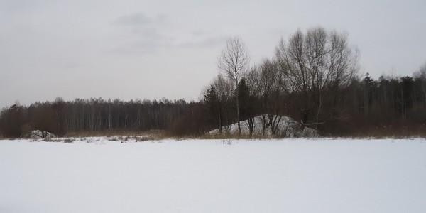 Zamarznięte stawy Grabarka