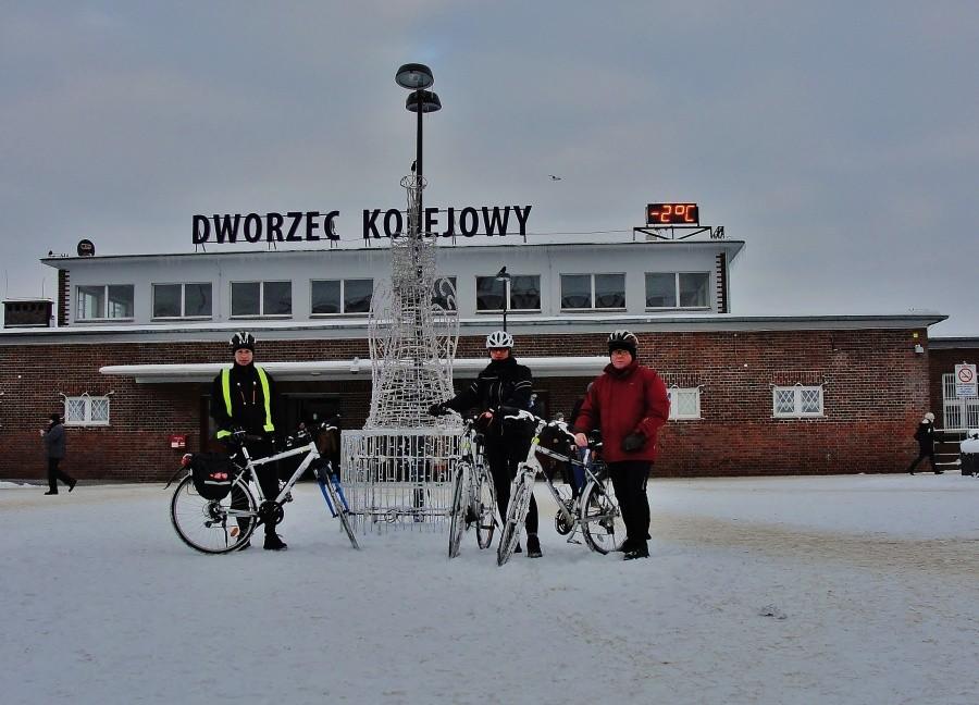 Zimą po Tczewie.