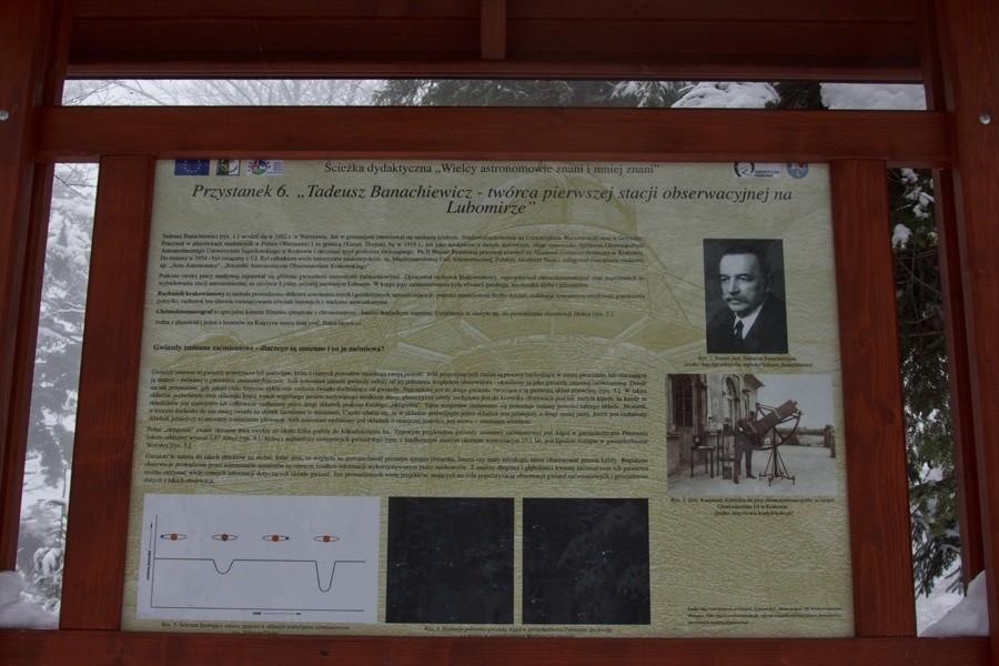 Jeden z przystanków edykacyjnych
