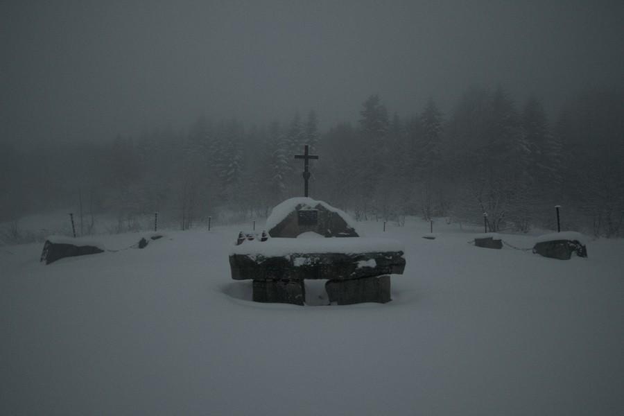 Przełęcz Sucha (715m. n.p.m.)