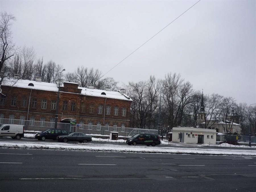 Biały budynek Puławska 4a Wojsko Polskie Wydział Spraw Zagranicznych