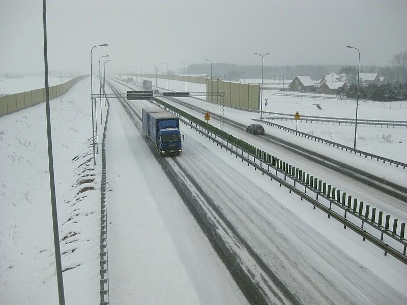 nawet S5 była nieźle zaśnieżona