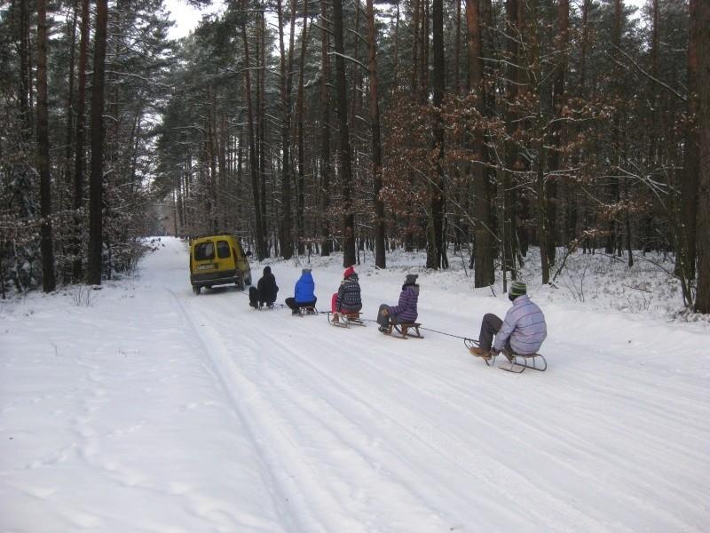Kulig sprawiał dzieciakom wiele frajdy :-))) sam bym się z chęcią dołączył