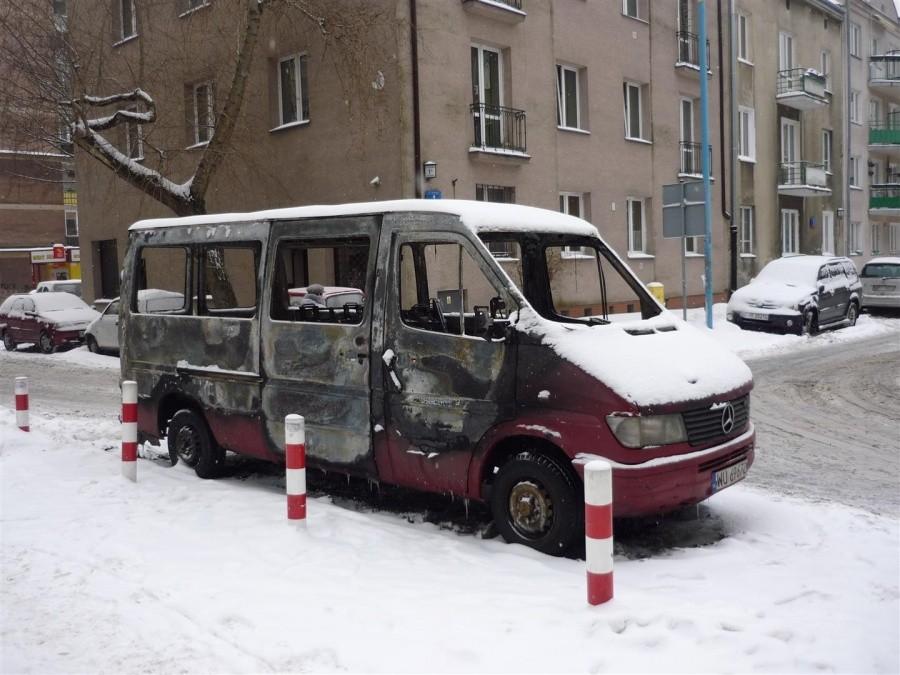 Mercedes sprinter już nie pojedzie