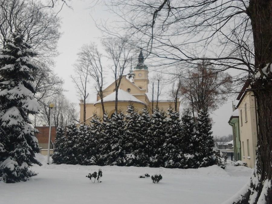 Sanktuarium Maksymiliana od tyłu