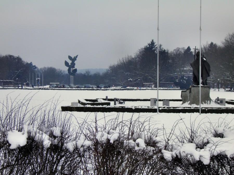 Jasne Błonia pod śniegiem - 26 stycznia 13 r.