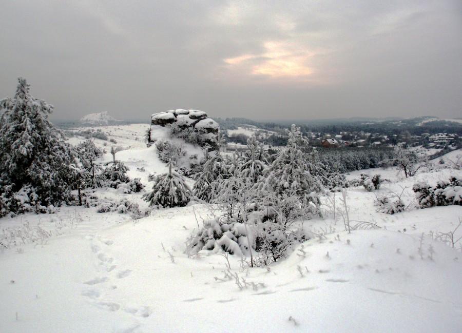 Ośnieżony Olsztyn