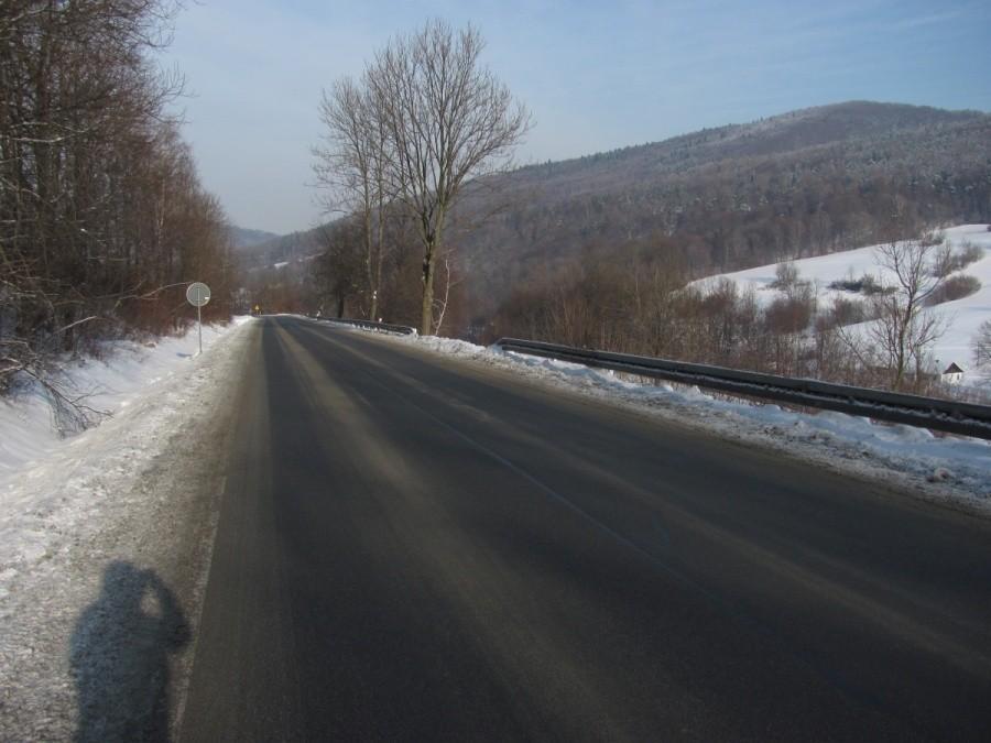 podjazd na przełęcz