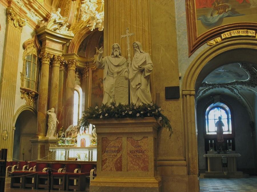 Velehrad – Apostołowie Słowian, bracia Cyryl i Metody.
