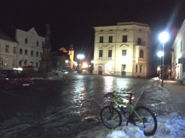 Jabłonków nocą