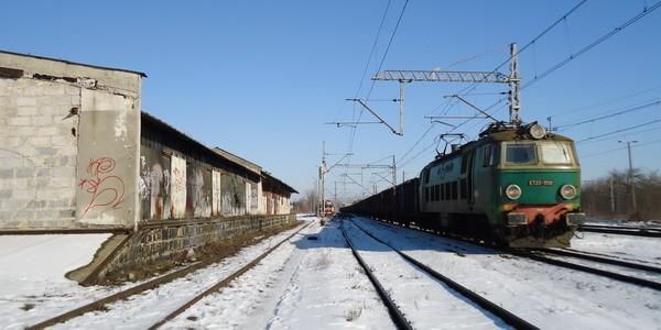 Biała Podlaska. Magazyny i torowisko w okolicy dworca kolejowego