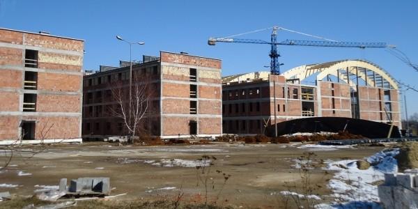 Trwa budowa akademików i hali sportowej PSW w Białej Podlaskiej