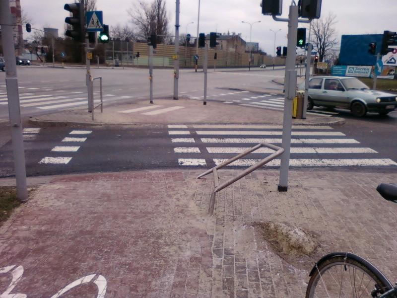 Złamana podpórka