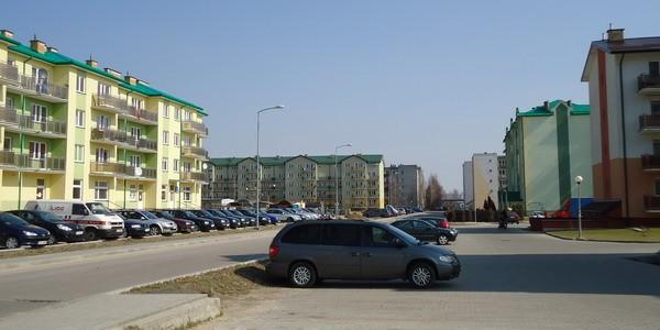 Nowe osiedle bloków przy ulicy Jana III Sobieskiego w Białej Podlaskiej