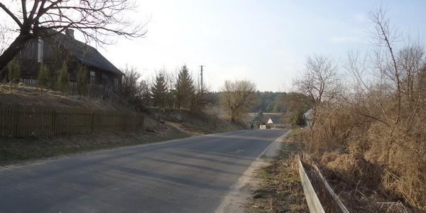 Zabudowania wsi Gnojno