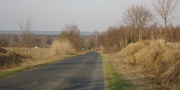 Wjazd do Gnojna od strony Konstantynowa