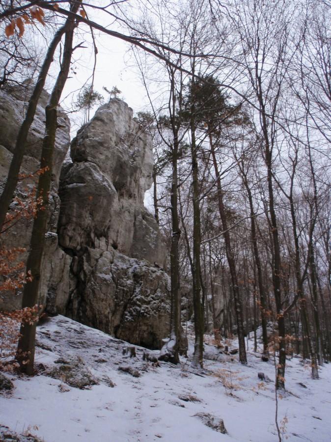 Skałki w okolicach Zlotego Potoku