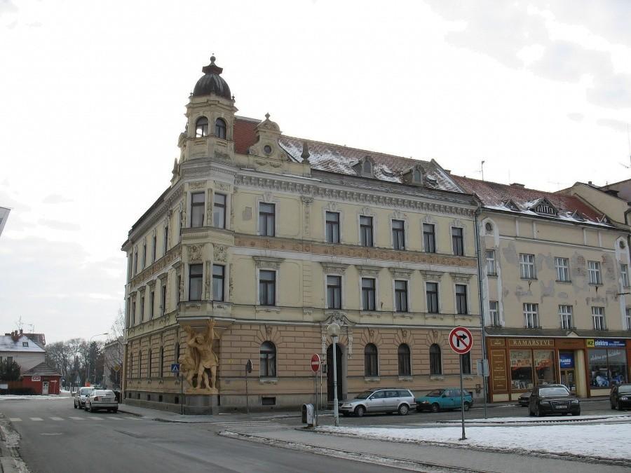 Uherské Hradiště - kamienica na Palackého náměstí