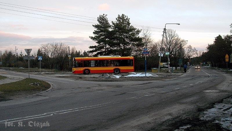 Zaautobus przy Borowieckiej