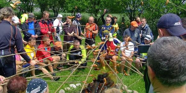 ..ale gdy dojechaliśmy na miejsce ogniska z kiełbaskami rozpogodziło się i tak już zostało do końca tego dnia